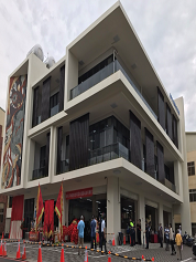 臺中市新社區公所 - 新社多功能綜合商業大樓-新社區聯合里活動中心外觀照片